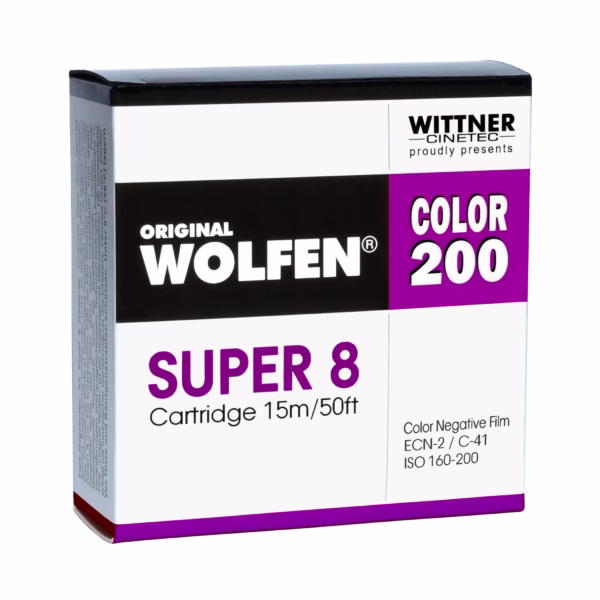 ORIGINAL WOLFEN COLOR 200 - Super 8